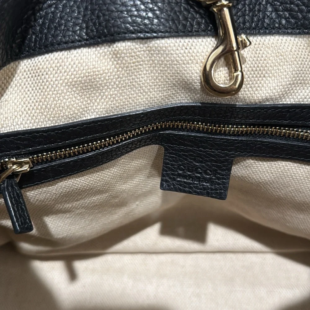 Gucci Black Soho Shoulder Chain Bag - Picture 12 of 12